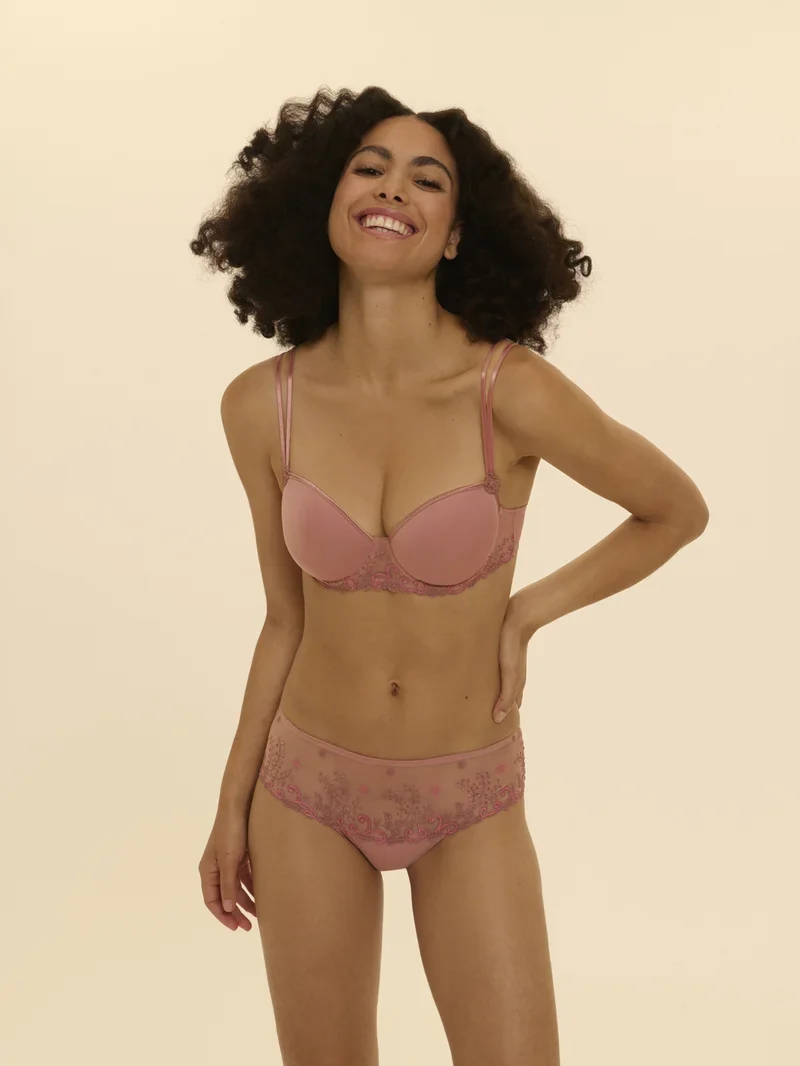 Simone Perele – Delice 3D-geformter BH, Rauchrosa