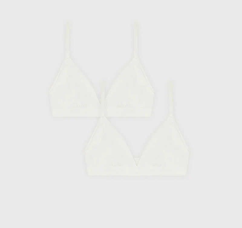 Flex Triangle Bralette 2-Pack