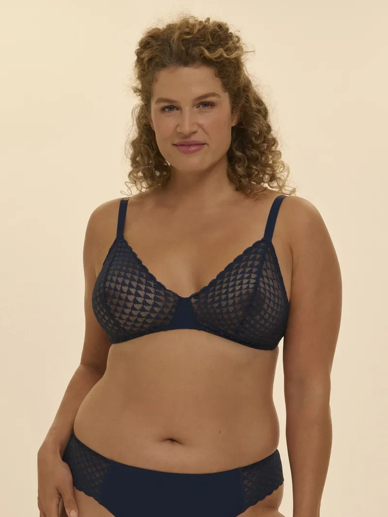 Simone Perele - Subtile Triangle Non-Underwire Bra Midnight