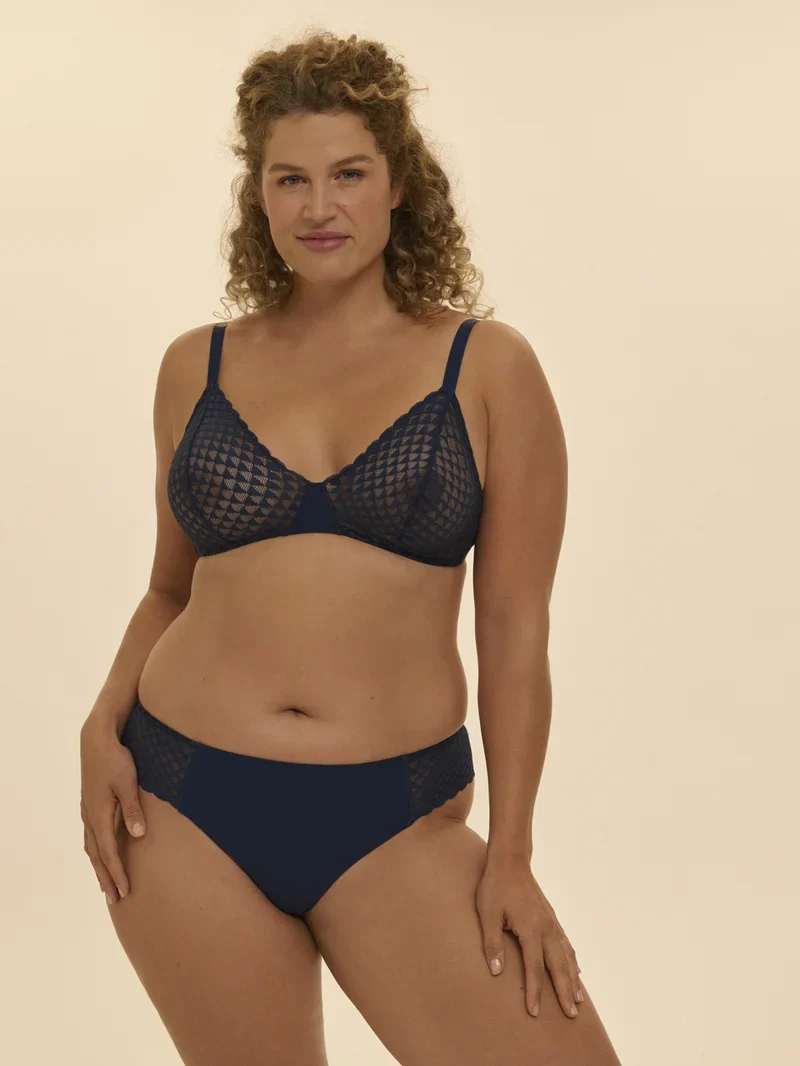 Simone Perele - Subtile Triangle Non-Underwire Bra Midnight