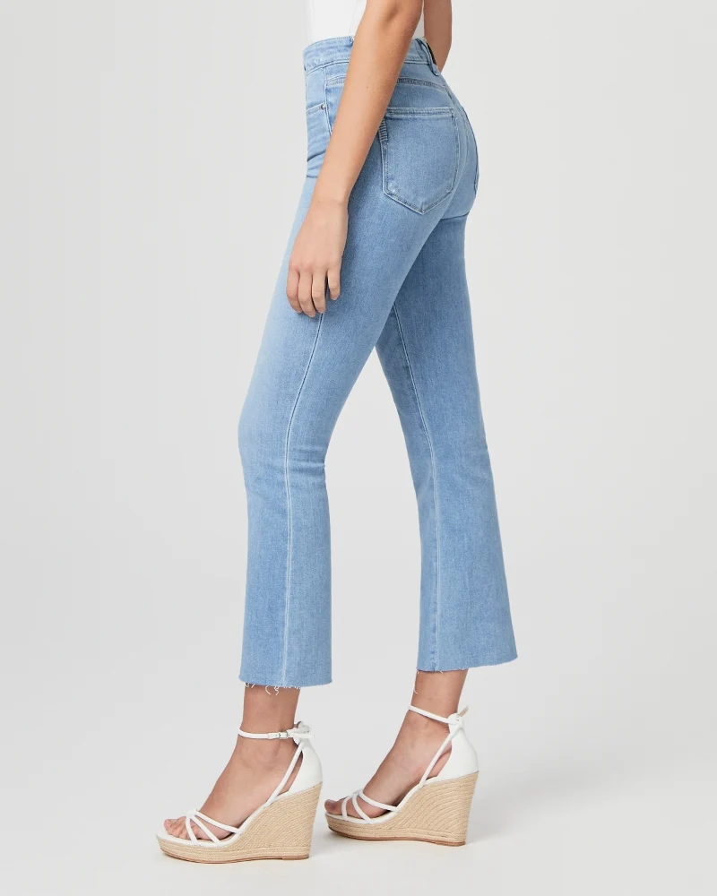 Colette Crop Sky Touch Distressed