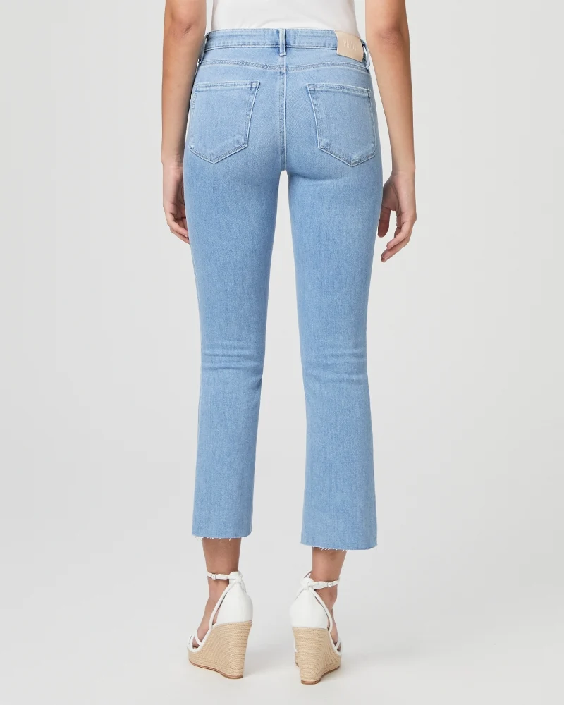 Colette Crop Sky Touch Distressed