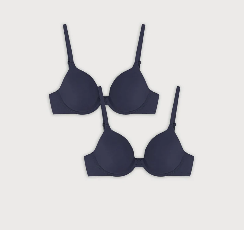 Core Full Coverage Bra 2-Pack