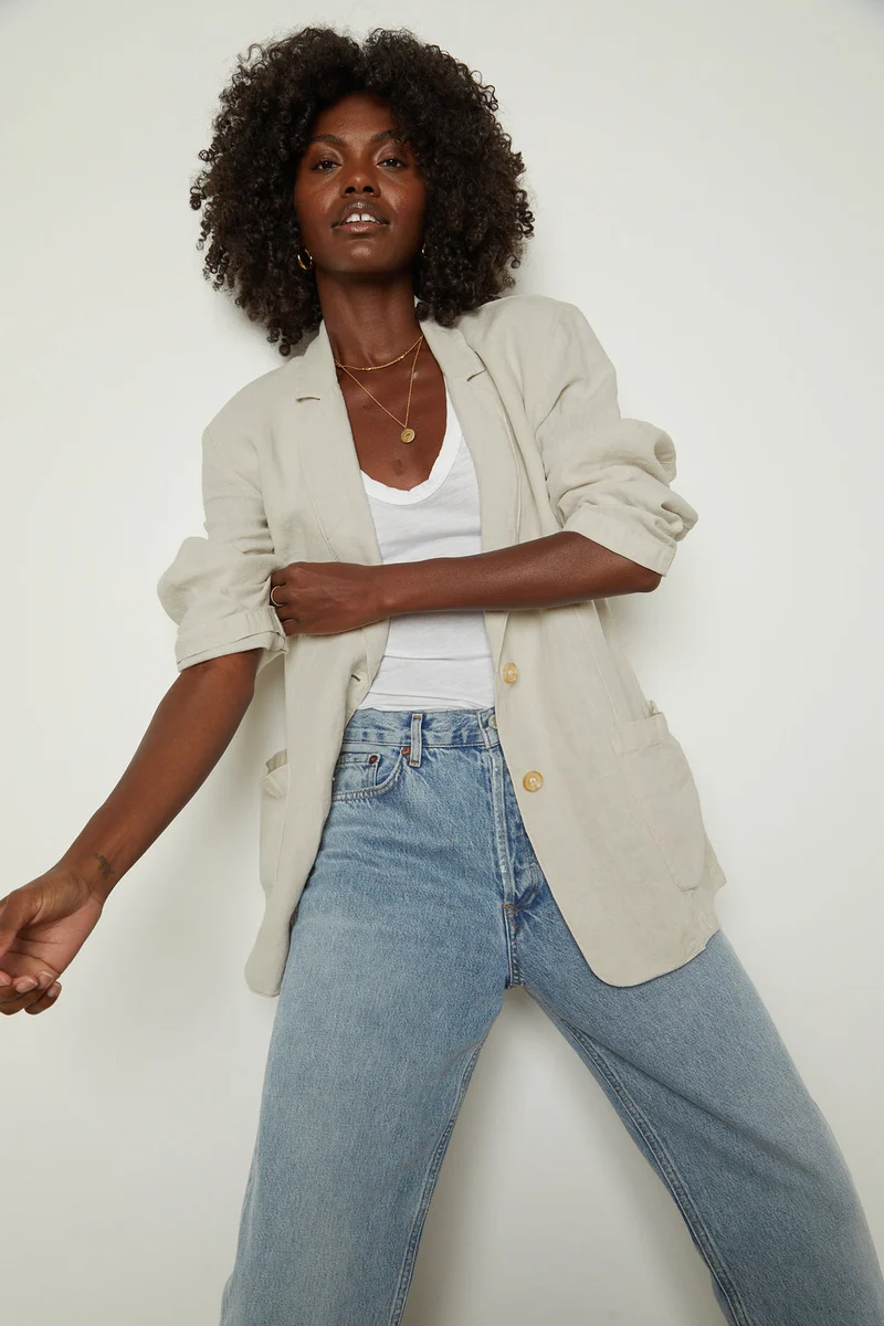 Cassie Linen Jacket