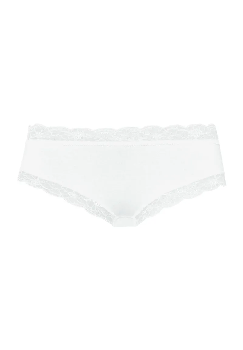 Cotton Lace Hipster | white 072438-070101