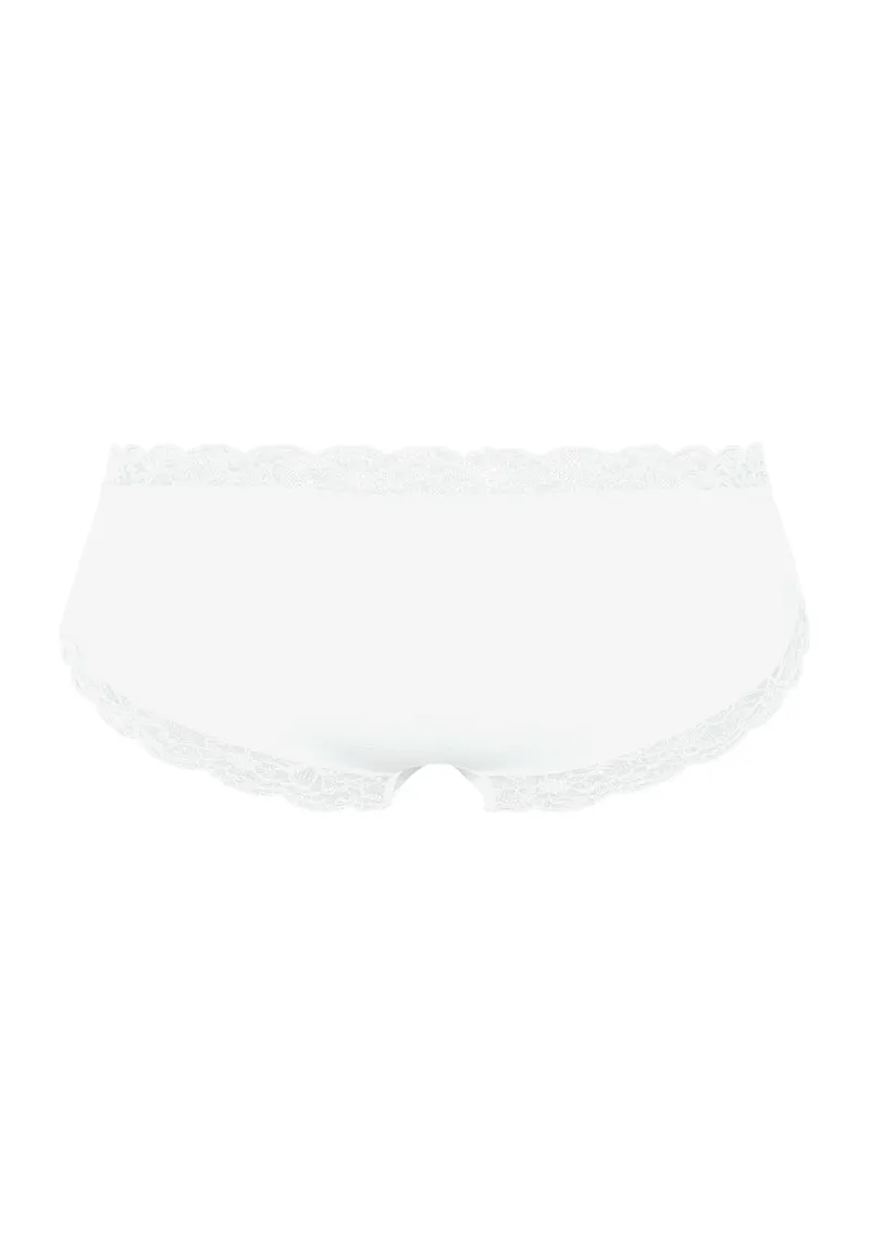 Cotton Lace Hipster | white 072438-070101