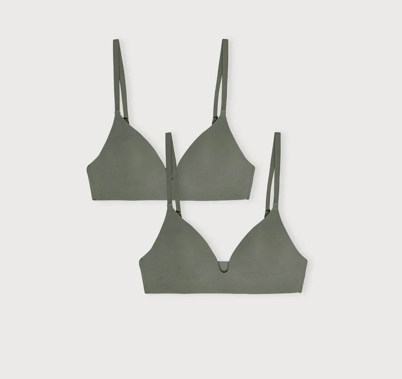 Core Wireless Plunge Bra 2-Pack