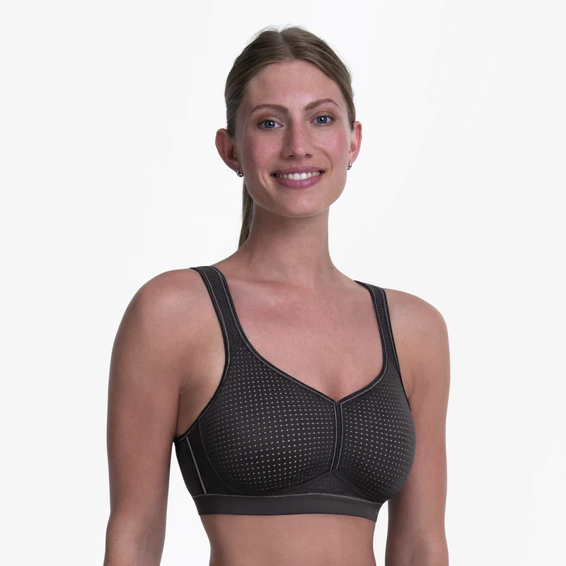 Anita Active - Performance Sport-BH, vorgeformt, Anthrazit