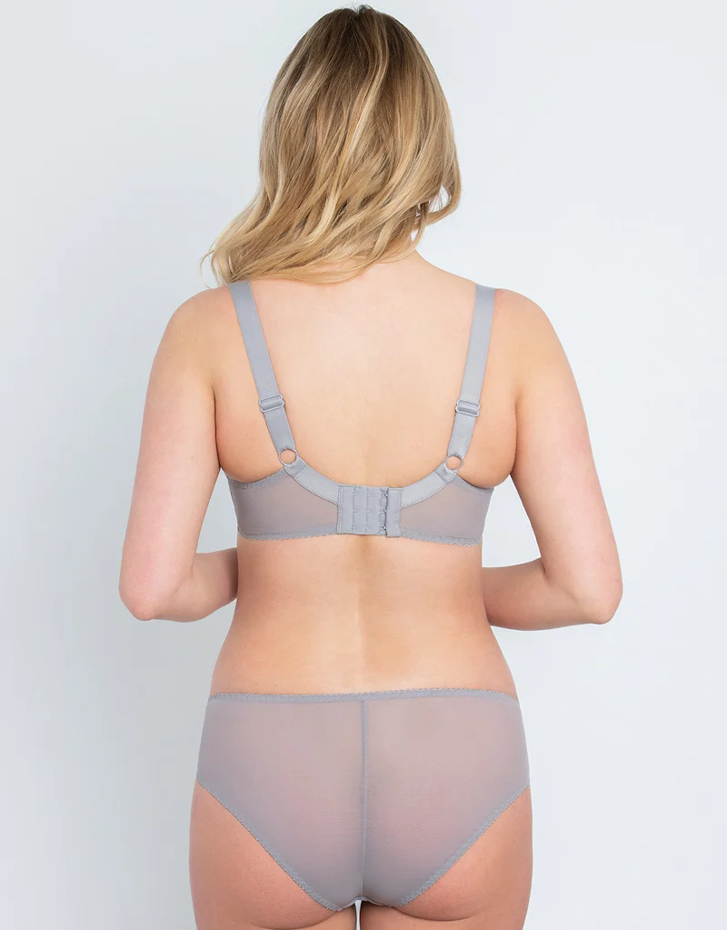 Flirtelle Holly Brazilian Brief Slate/Purple