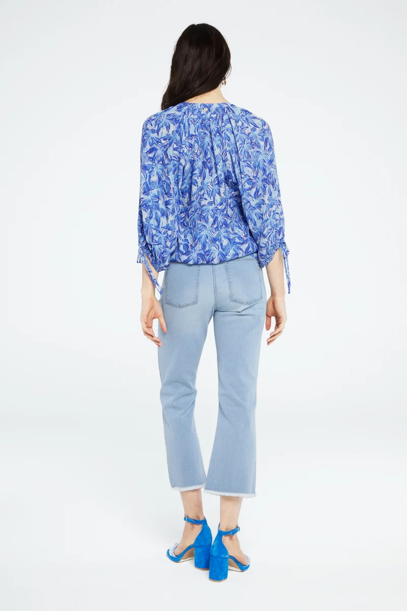 Cooper Caribbean Blue Blouse