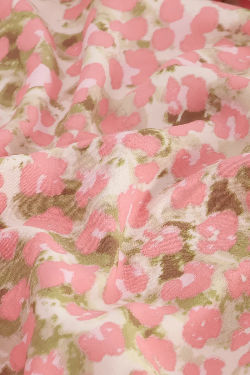 Archana Pink Cheetah Dress