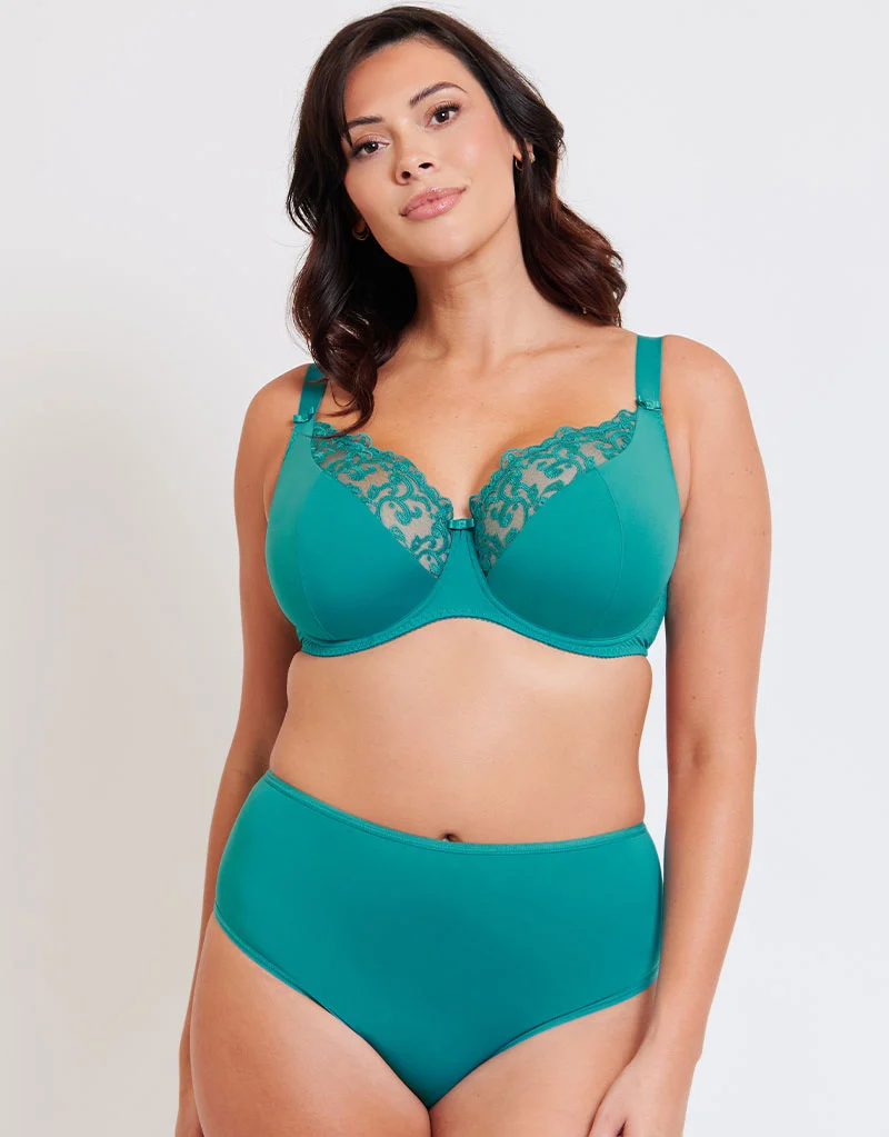 Flirtelle Everyday Full Brief Teal Blue