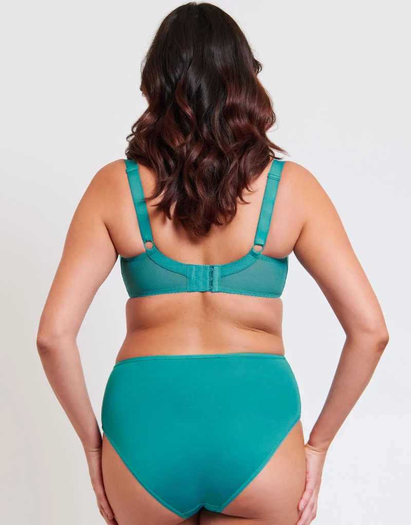 Flirtelle Everyday Full Brief Teal Blue