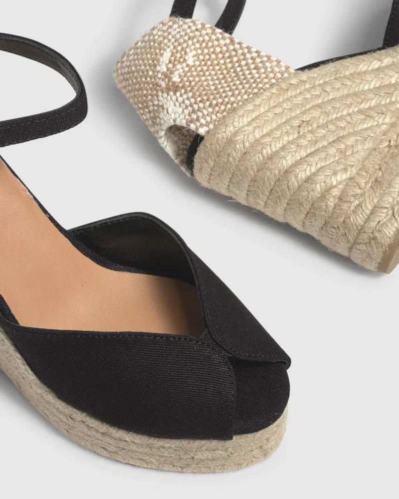 Bianca 8 Black Espadrilles