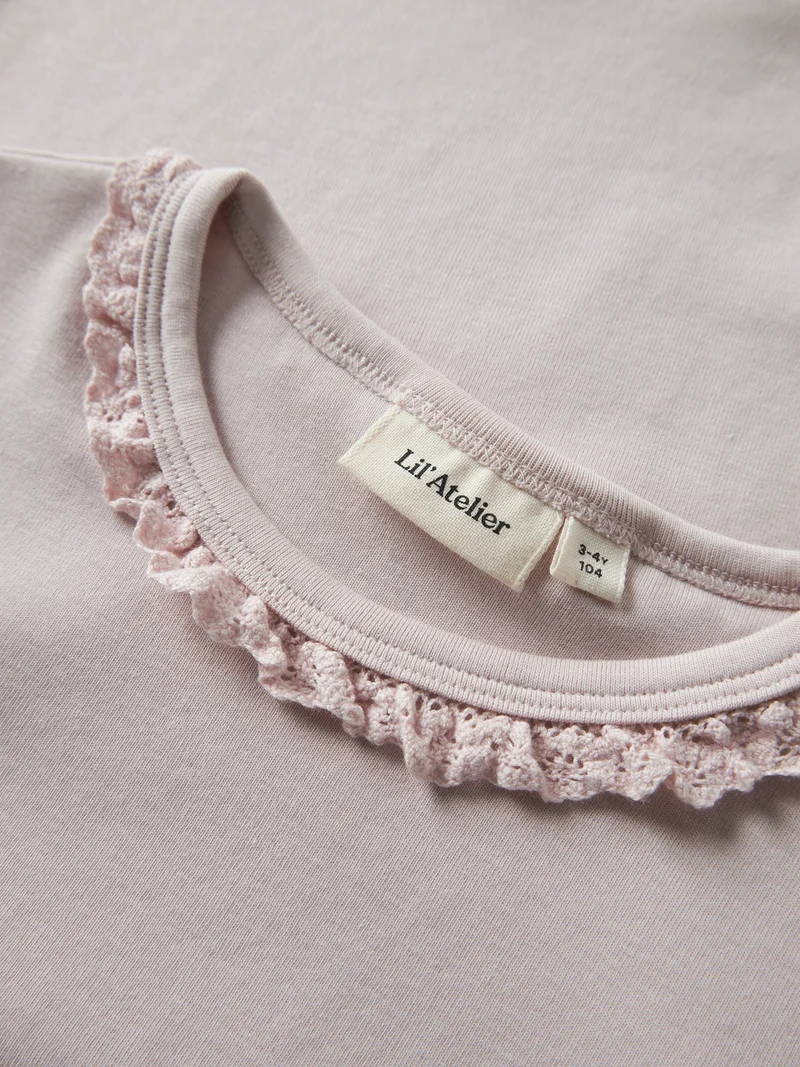 NMFLAYO SUP LS SLIM TOP SOLID LIL