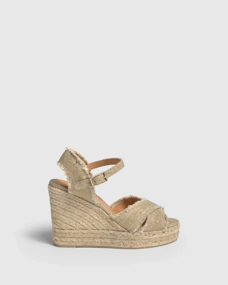 Bromelia 8ED Gold Espadrilles