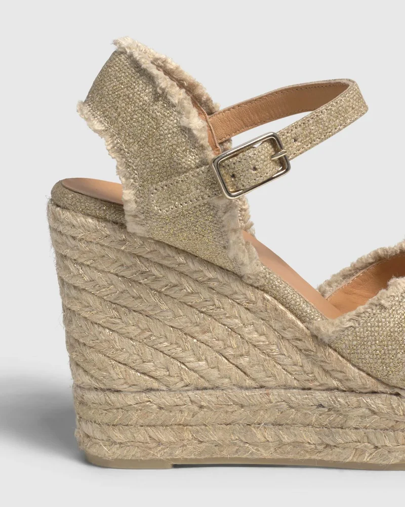 Bromelia 8ED Gold Espadrilles