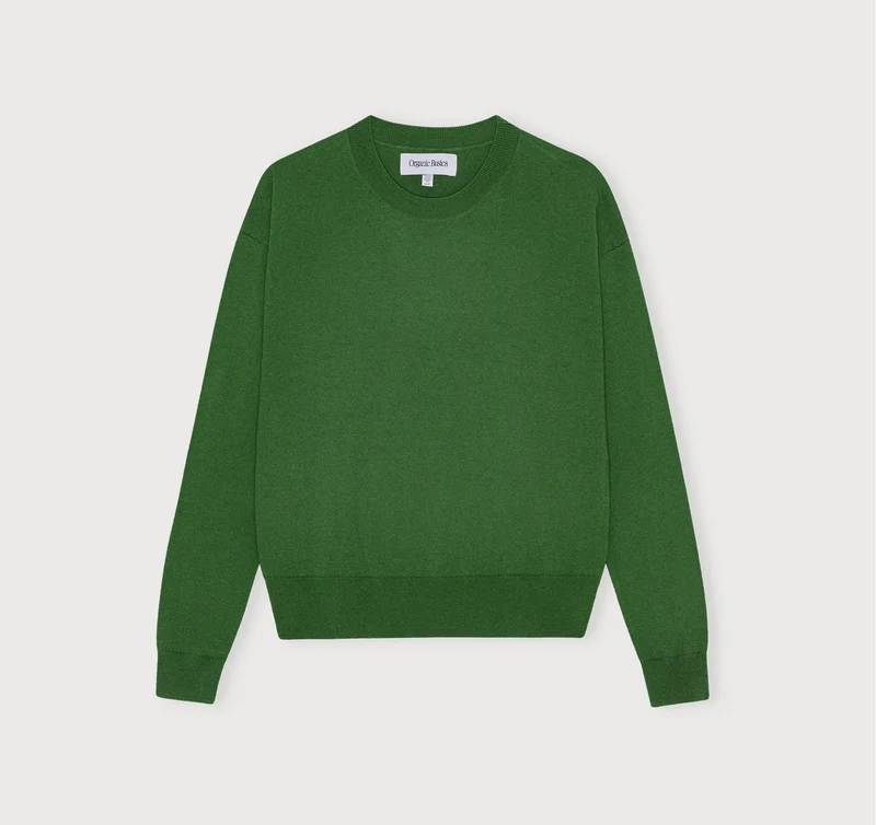 Soft Knit Boxy Crewneck Sweater