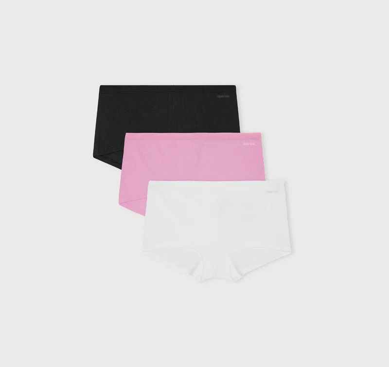 Core Rib Shorty 3-Pack