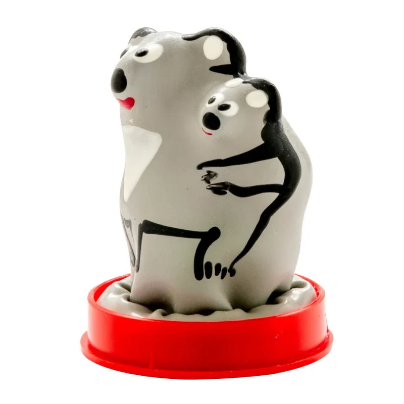 CONDOMERIE - HANDBEMALTE NEUHEITSKONDOME KOALA + YOUNG