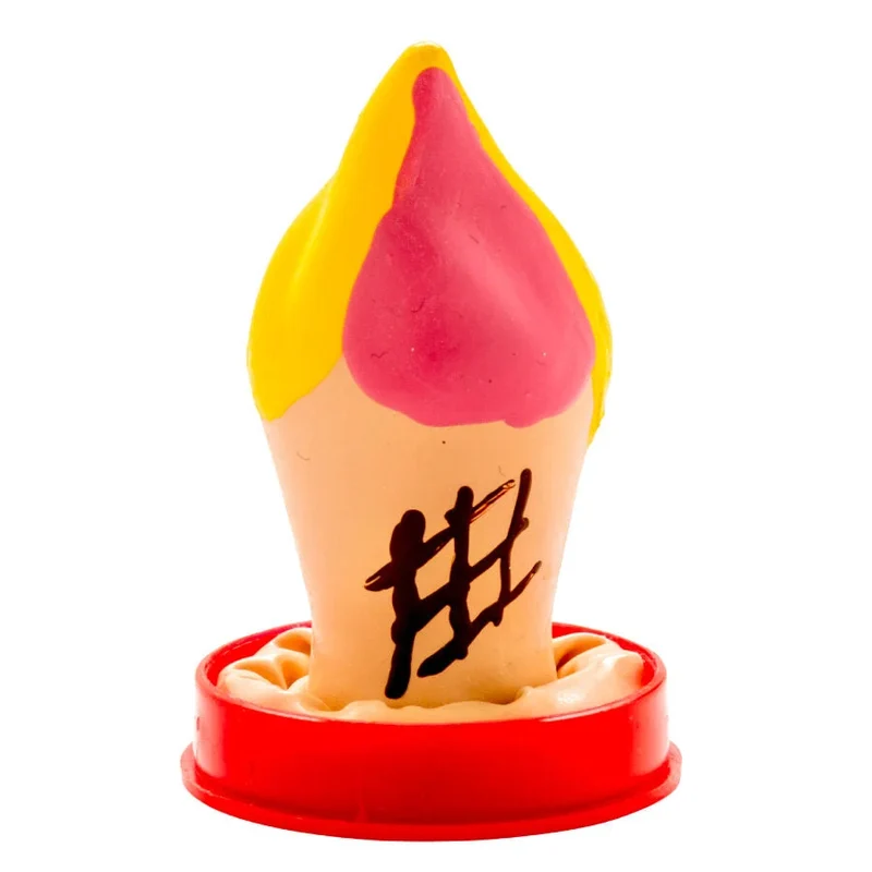 CONDOMERIE - HANDBEMALTE NEUHEITS-KONDOME EIS