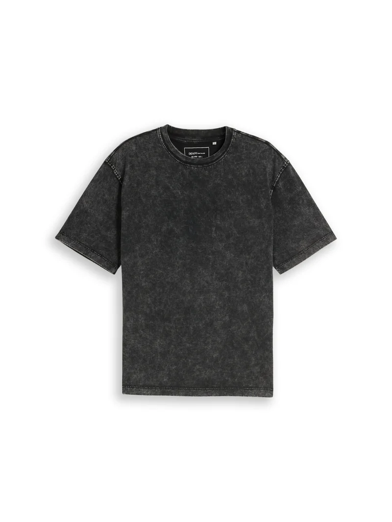 Relaxed Fit T-Shirt mit Washed-Out Effekt