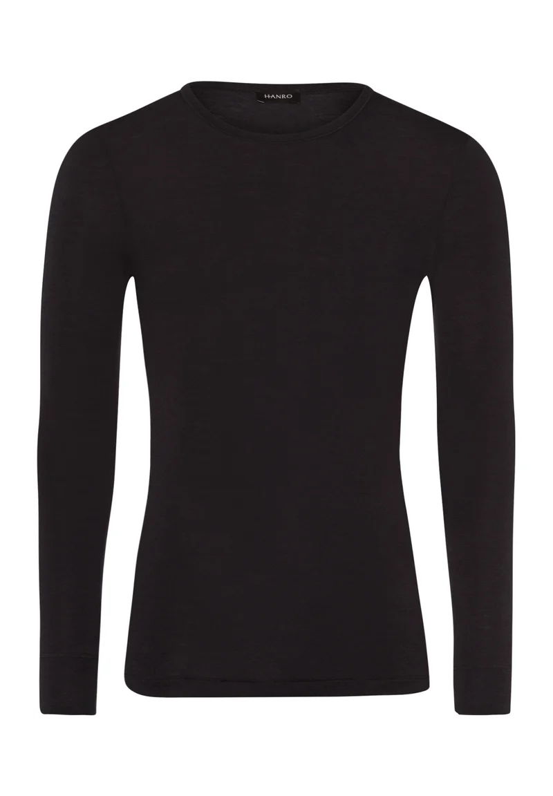Woolen Silk L/SLV Shirt | anthracite 073402-070176