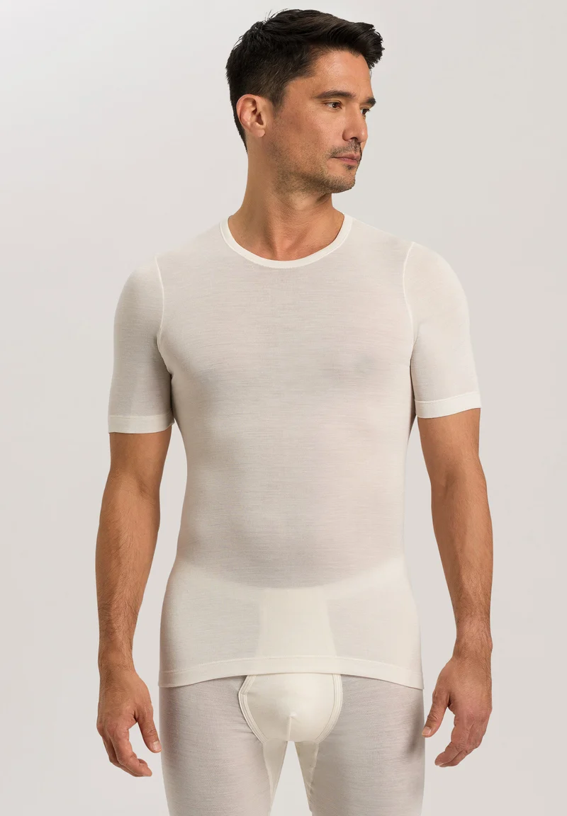 Woolen Silk S/SLV Shirt | cygne 073401-070795