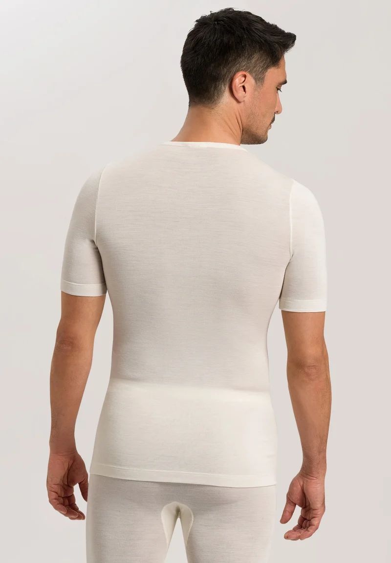 Woolen Silk S/SLV Shirt | cygne 073401-070795