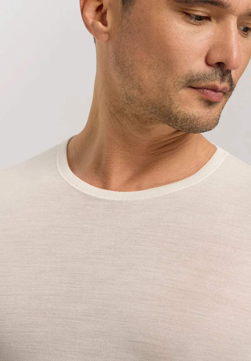 Woolen Silk S/SLV Shirt | cygne 073401-070795