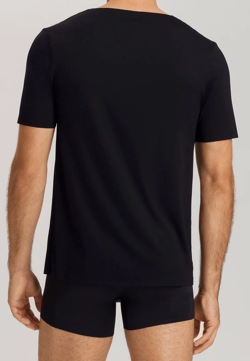 Clean Cut S/SLV Shirt V-Neck | black 073251-070019