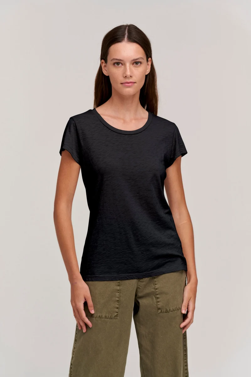 Odelia Black Tee