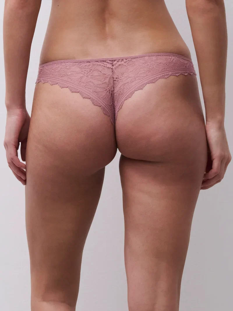Chantelle – Floral Touch Tanga Rose Des Bois