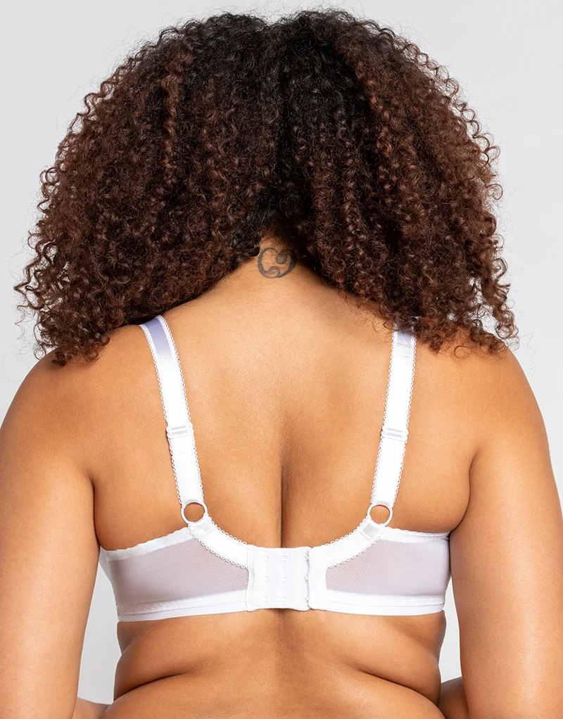 Curvy Kate Ellace Balcony Bra White