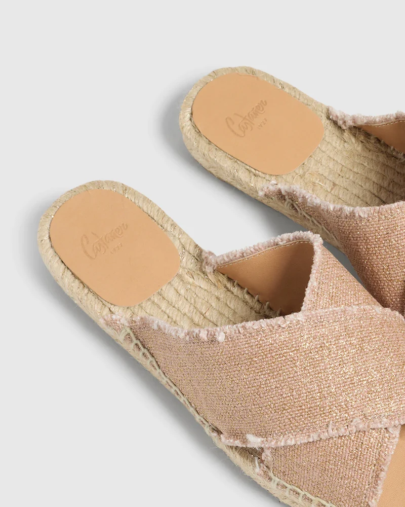 Palmera Rose Gold Sliders