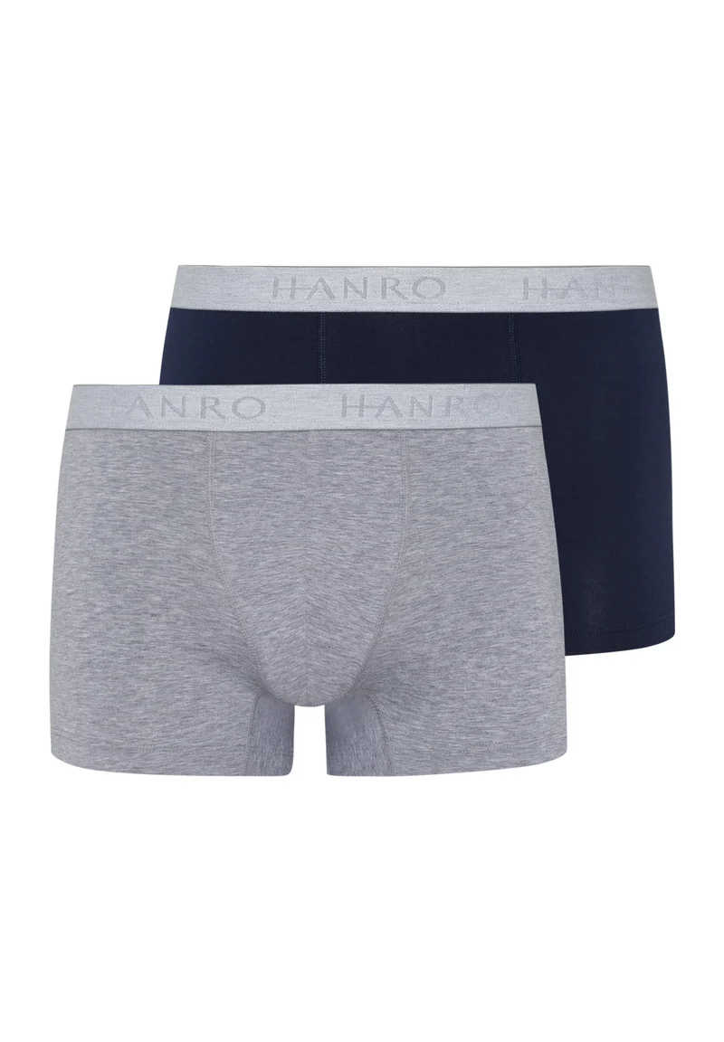 Cotton Essentials Pants 2Pack | light melange/deep navy 073078-072399