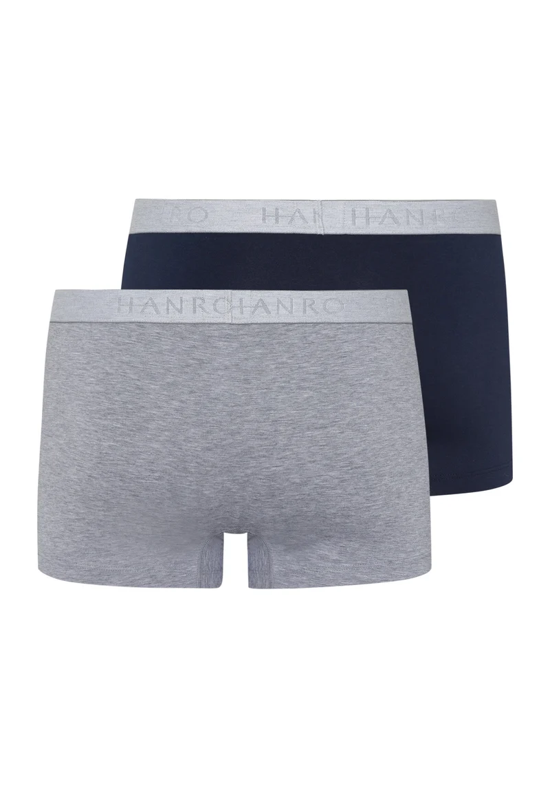 Cotton Essentials Pants 2Pack | light melange/deep navy 073078-072399