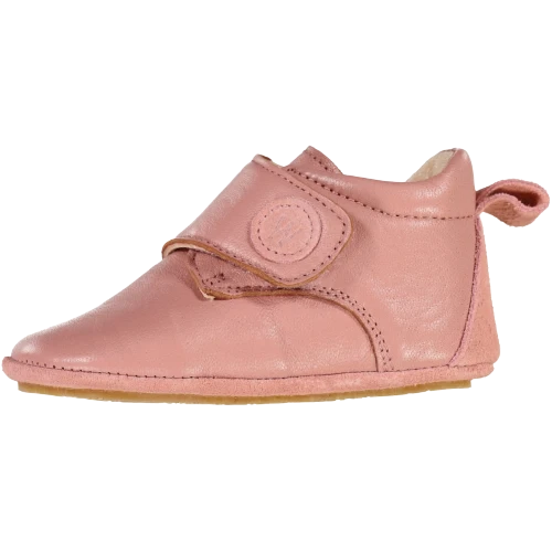 Hausschuhe aus Weizenleder – Cameo Blush