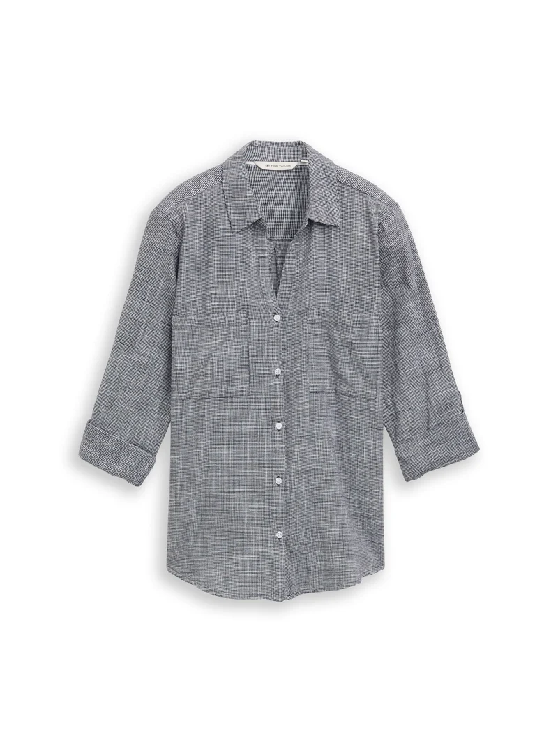 Bluse mit Brusttaschen
