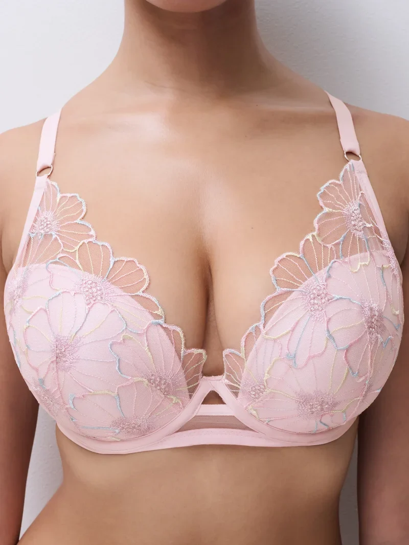 Chantelle – Lush Plunge T-Shirt-BH „Magisches Einhorn“