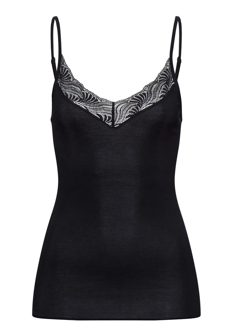 Cotton Delight Spaghetti Top | black 071836-070019