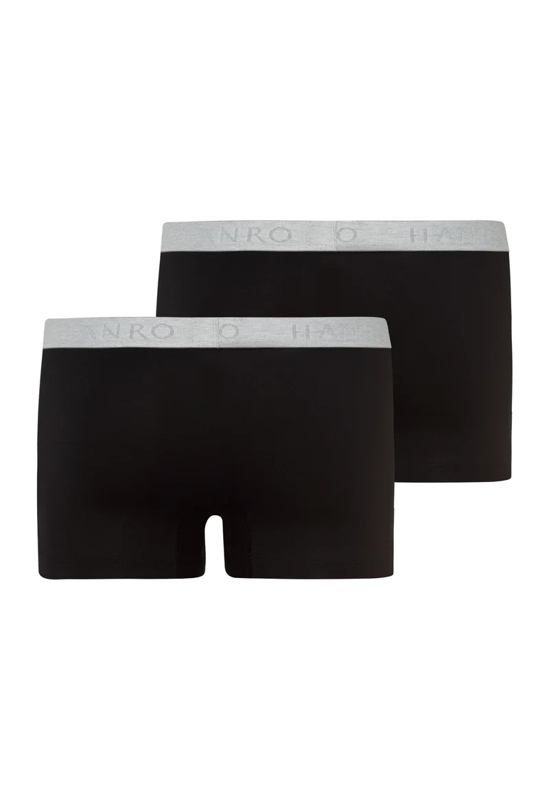 Cotton Essentials Pants 2Pack | black 073078-070019