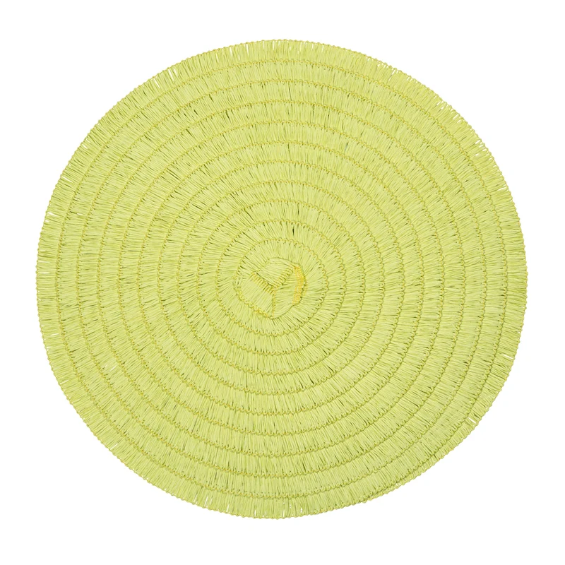 WAVE Tischset rund - lime - 38/0