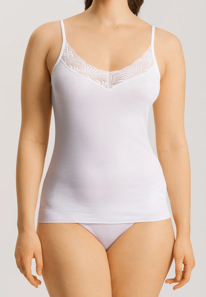 Cotton Delight Spaghetti Top | white 071836-070101