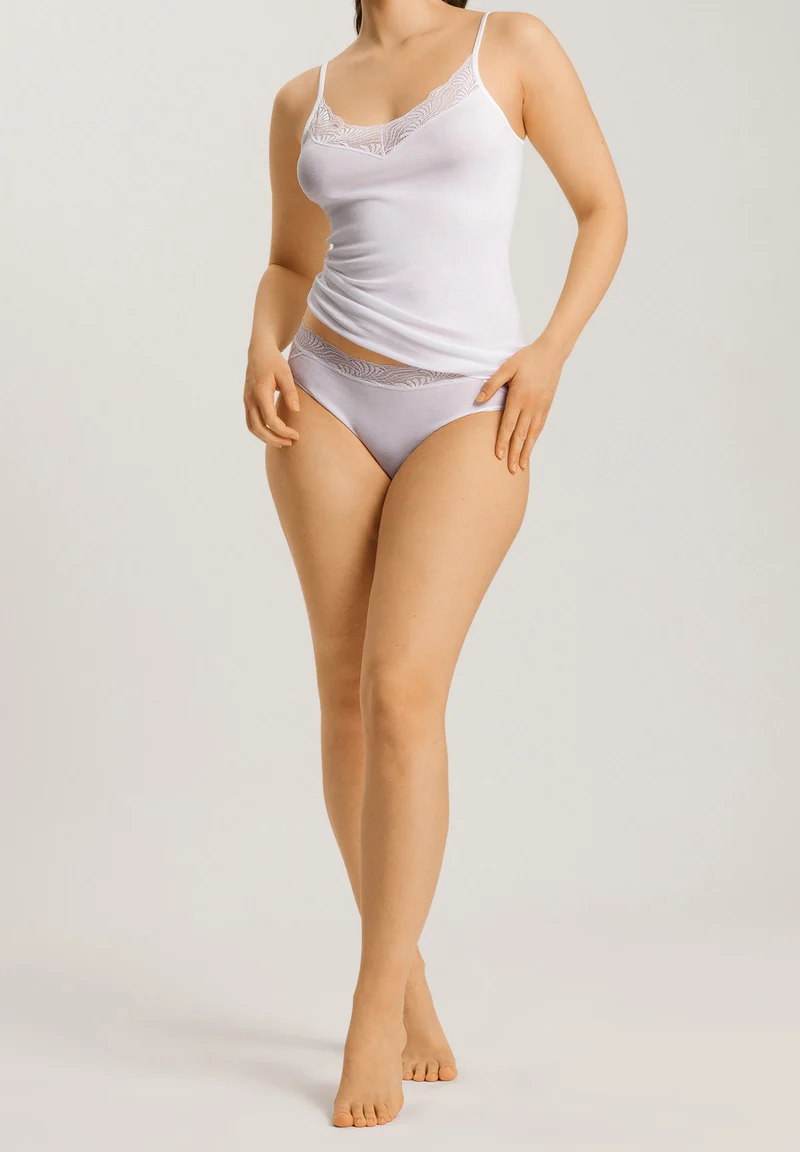 Cotton Delight Spaghetti Top | white 071836-070101