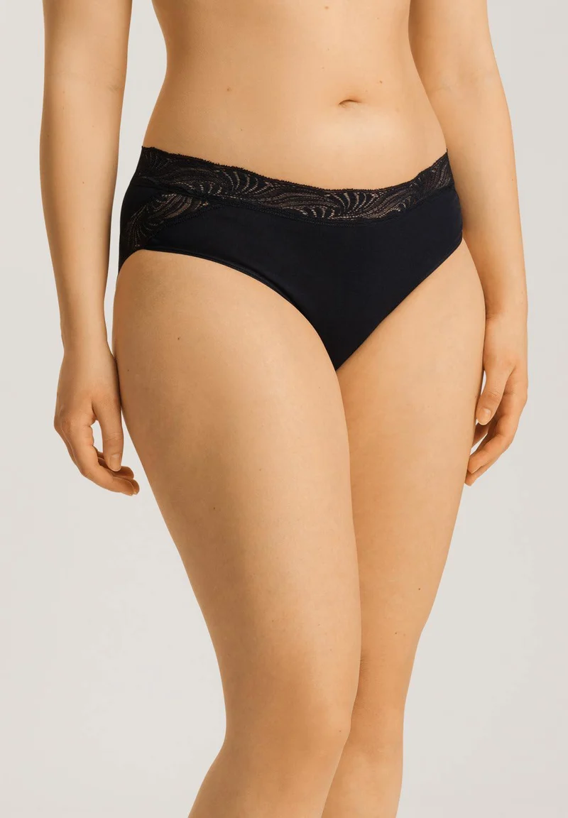 Cotton Delight Midi Briefs | black 071835-070019