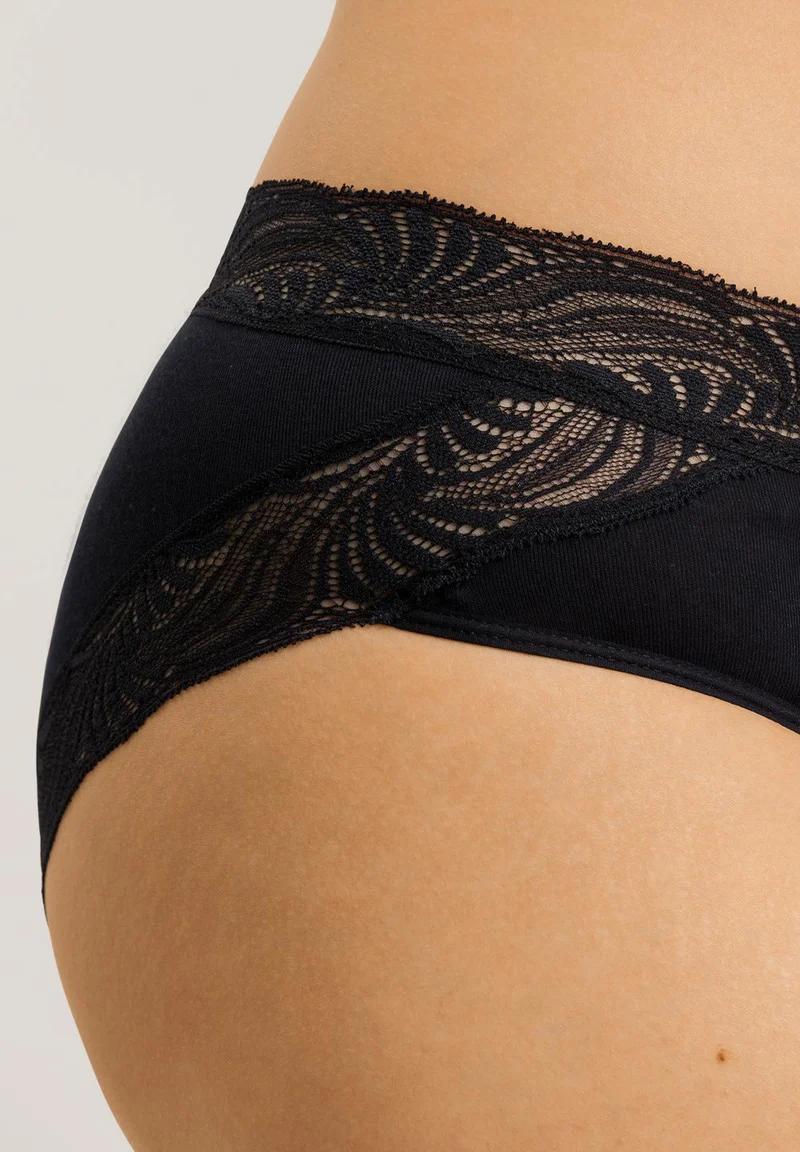 Cotton Delight Midi Briefs | black 071835-070019
