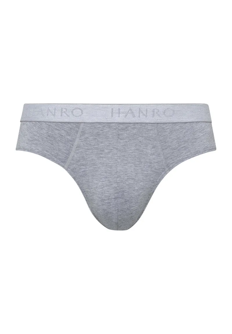 Cotton Essentials Briefs 2Pack | light melange/deep navy 073075-072399