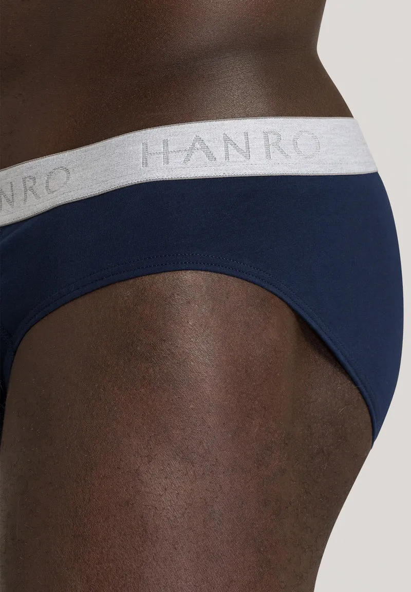 Cotton Essentials Briefs 2Pack | light melange/deep navy 073075-072399