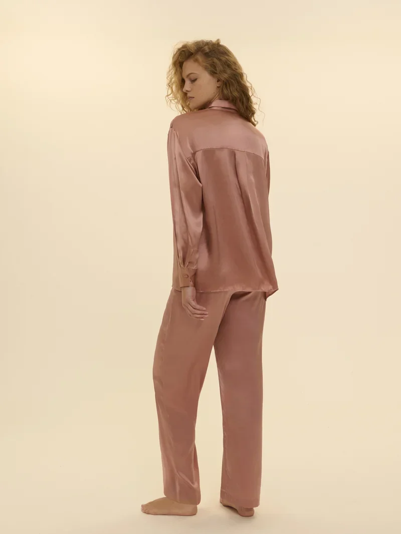 Simone Perele – Love Me Seidenhose, Rauchrosa